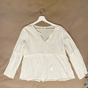 World Market Linen Cover-up
